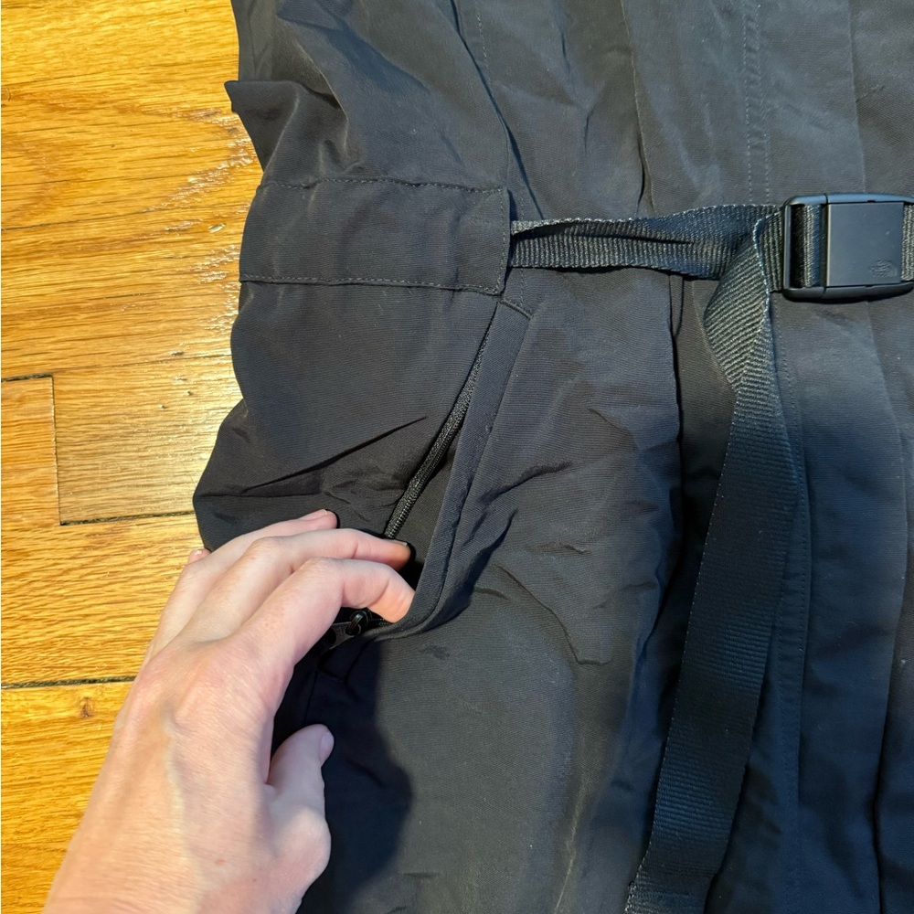 The North Face Black Polo Collar Mini Dress - Picture 4 of 11